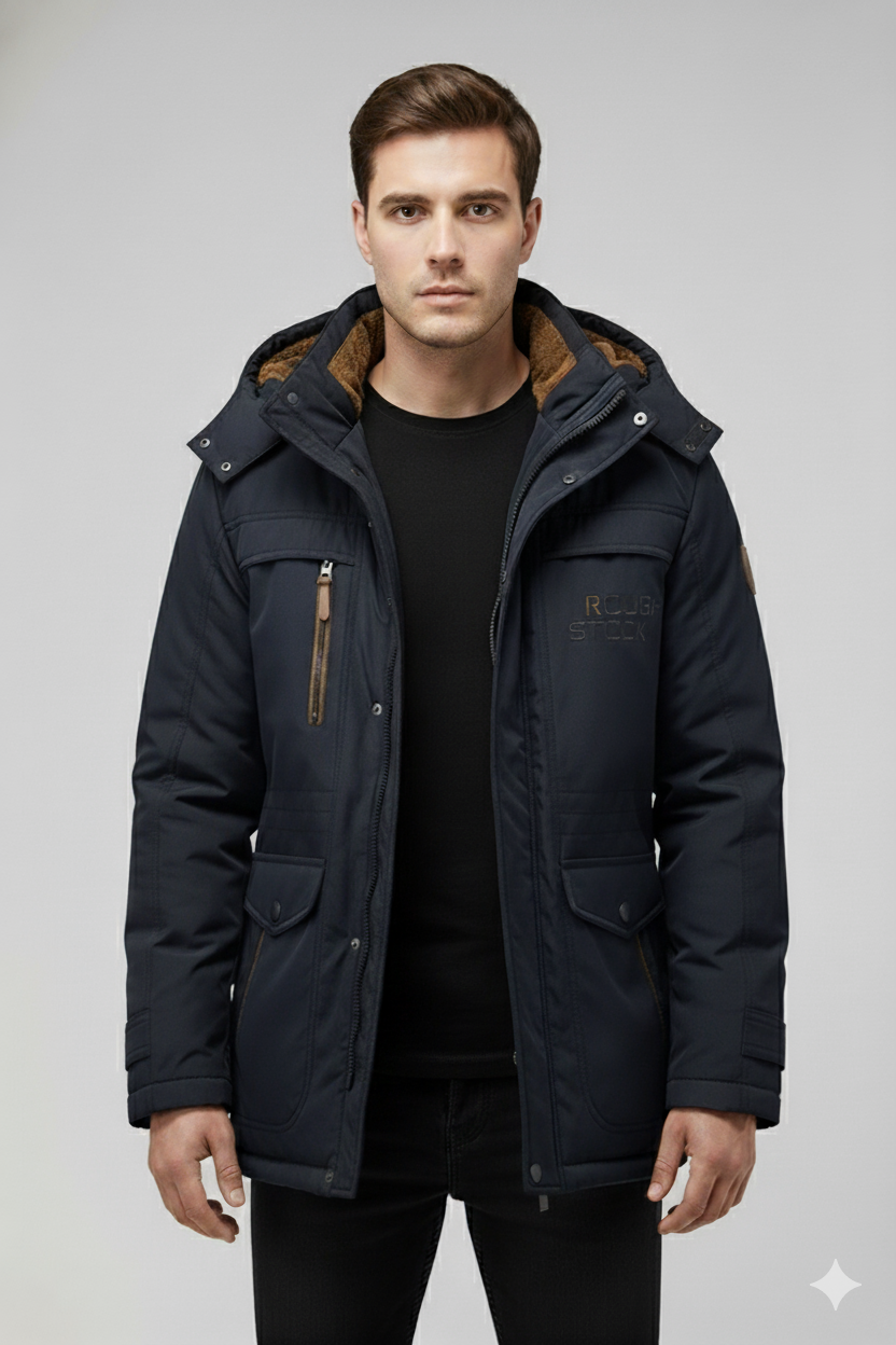 Veste Hiver Homme – Blouson à capuche