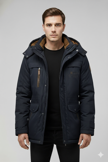 Veste Hiver Homme – Blouson à capuche