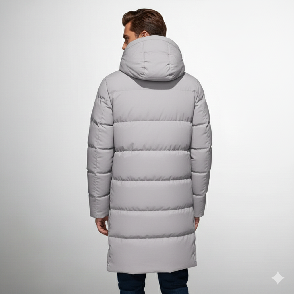 Parka homme hiver à capuche imperméable