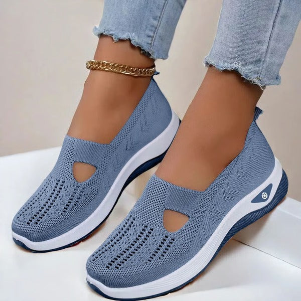 Senior Shoes With Soft Cushioned Sole For Elderly Foot Comfort