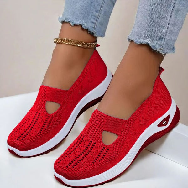 Senior Shoes With Soft Cushioned Sole For Elderly Foot Comfort