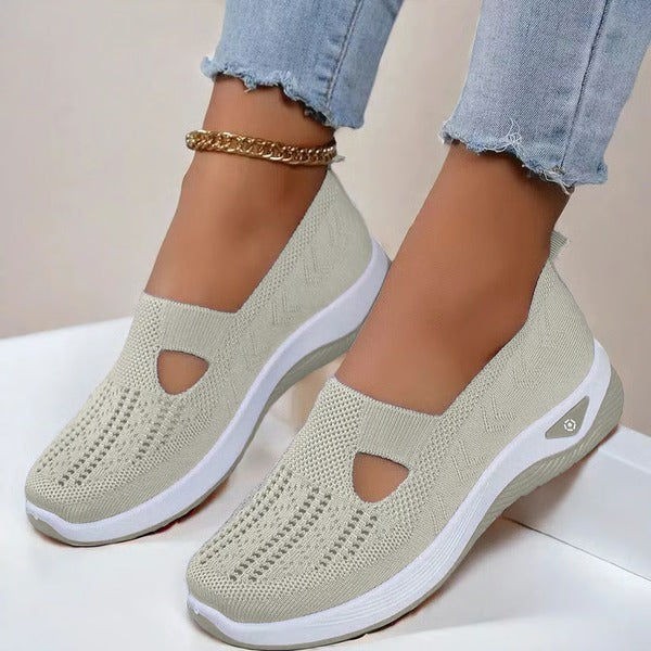 Senior Shoes With Soft Cushioned Sole For Elderly Foot Comfort