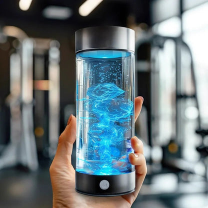 Hydrogen Water Bottle Portable Rechargeable Hydrogen Rich Water Maker USB-C