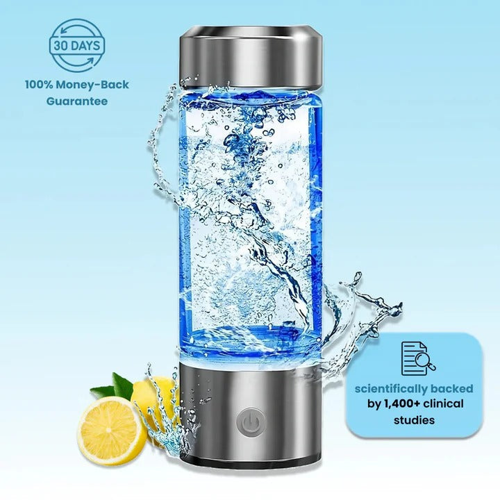 Hydrogen Water Bottle Portable Rechargeable Hydrogen Rich Water Maker USB-C