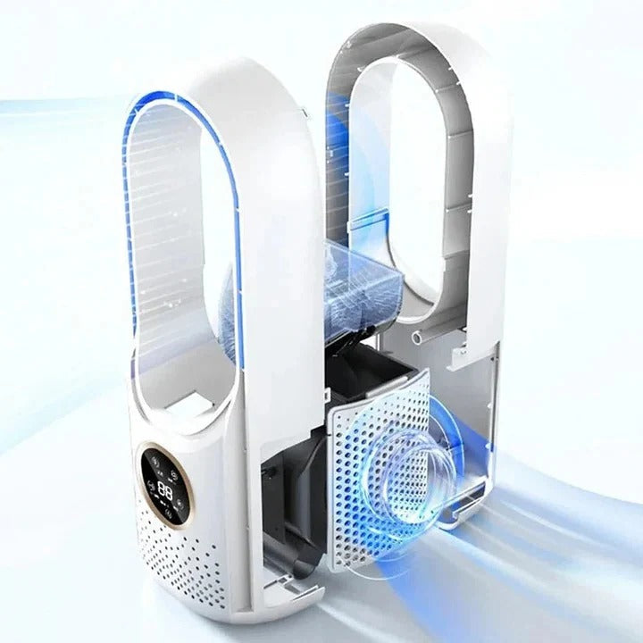 Portable Air Conditioner Bladeless Silent Personal Cooling Unit