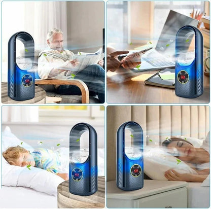 Portable Air Conditioner Bladeless Silent Personal Cooling Unit