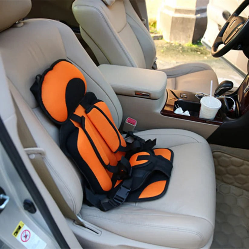 Child Car Seat Travel Booster Compact Lightweight Foldable For Airplane And Car