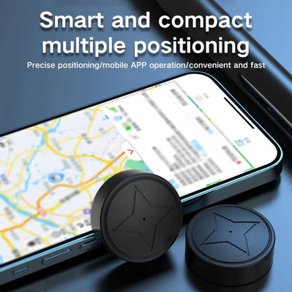 GPS Tracker Mini Magnetic Real Time Vehicle Locator With Long Battery