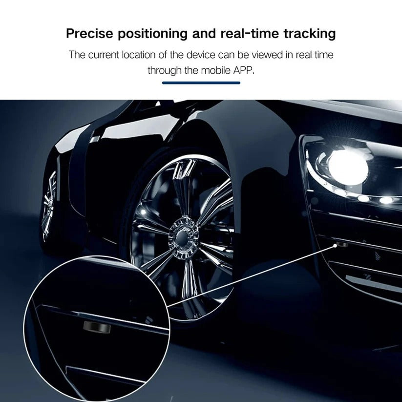 GPS Tracker Mini Magnetic Real Time Vehicle Locator With Long Battery