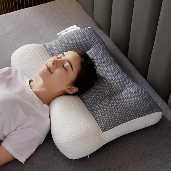 Ergonomic Neck Pillow For Sleeping Support For Side, Back, And Stomach Sleepers