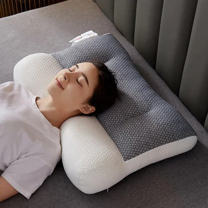 Ergonomic Neck Pillow For Sleeping Support For Side, Back, And Stomach Sleepers