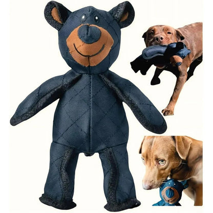 Interactive Dog Toys Bear-Shaped Chew-Resistant For Heavy Chewers