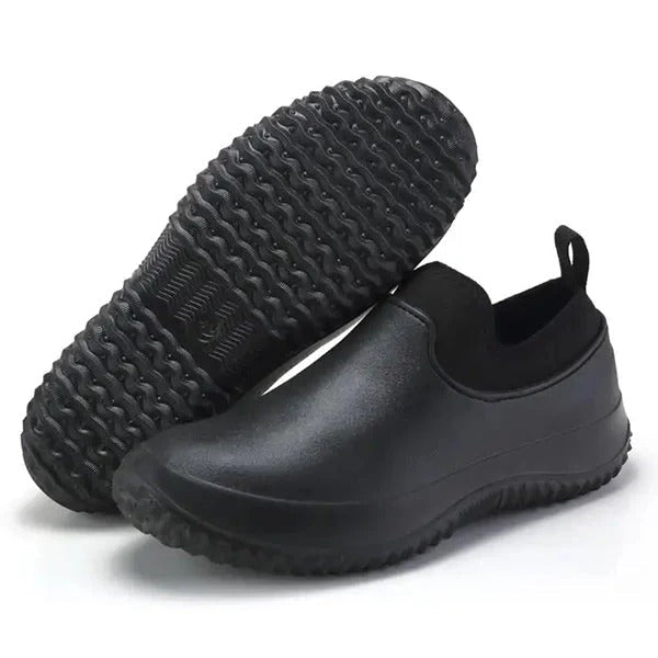 Slip-On Work Shoes Waterproof Non-Slip Comfortable For Men And Women