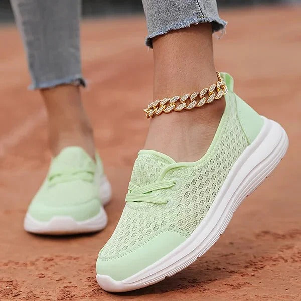 Women's Supportive Comfort Shoes With Soft Sole Mesh Upper