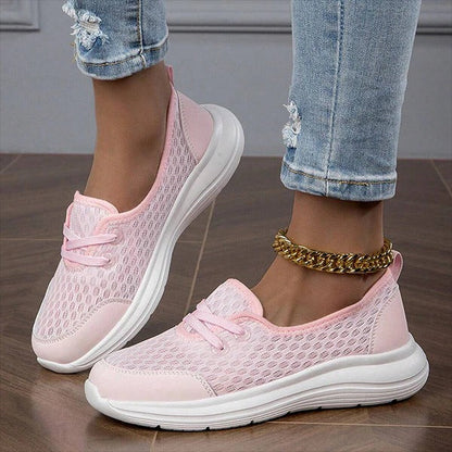 Women's Supportive Comfort Shoes With Soft Sole Mesh Upper