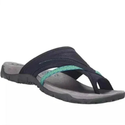 Women's Sandals Comfortable Casual Cross Strap Flip Flops For Everyday