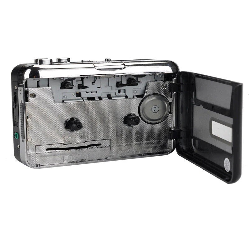USB Cassette Converter For Digitizing Tapes To MP3 Files