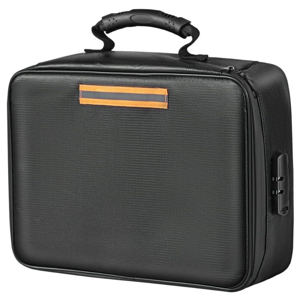Fireproof Document Bag Waterproof Security For Cash, Papers And Valuables