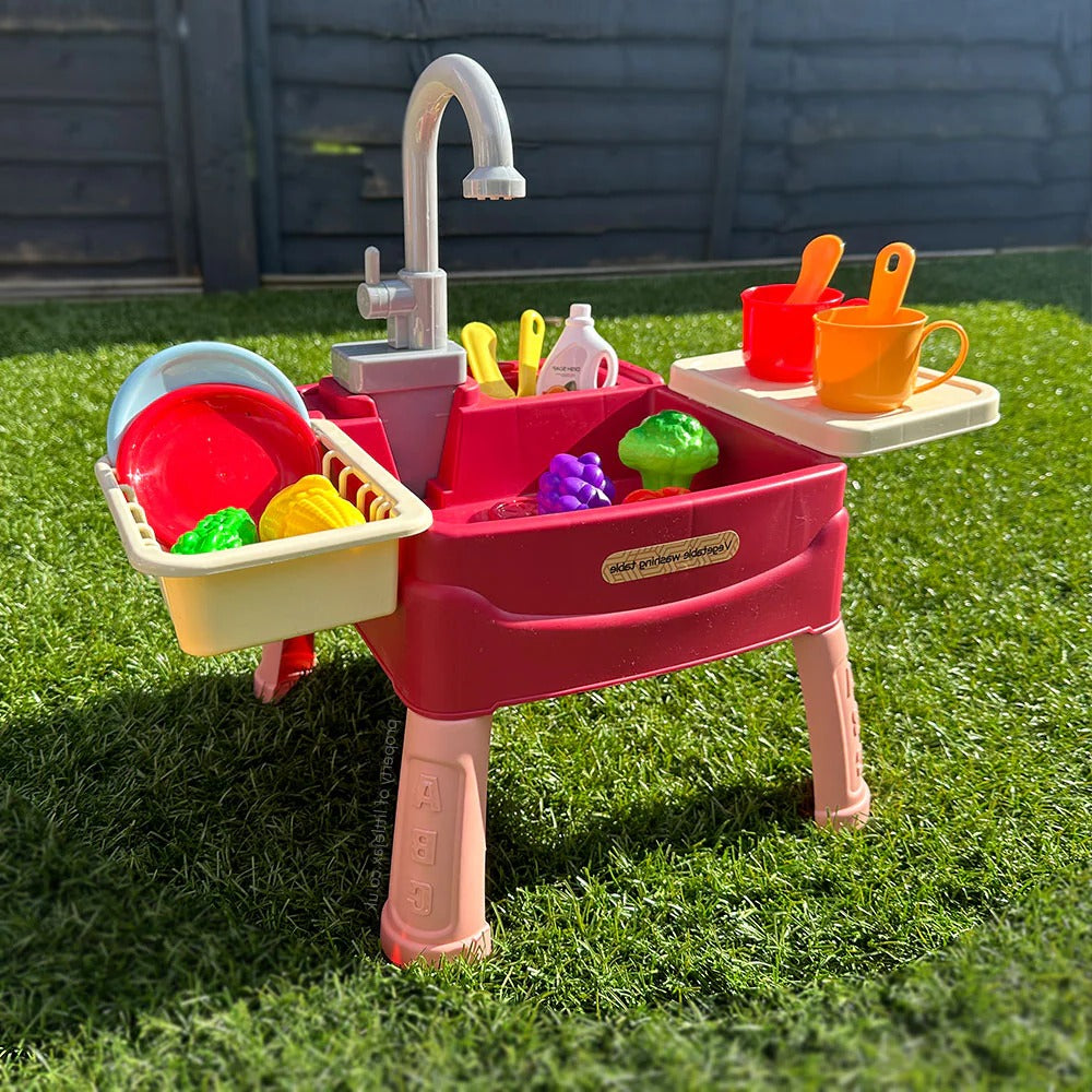 Standing Sink For Children Portable Indoor And Outdoor Handwashing Station