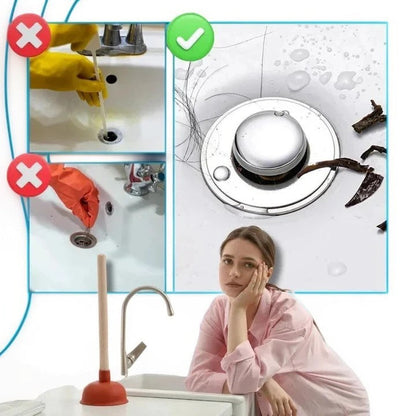Pop Up Sink Stopper Odor Isolation Gasket Seal For Kitchen And Bathroom