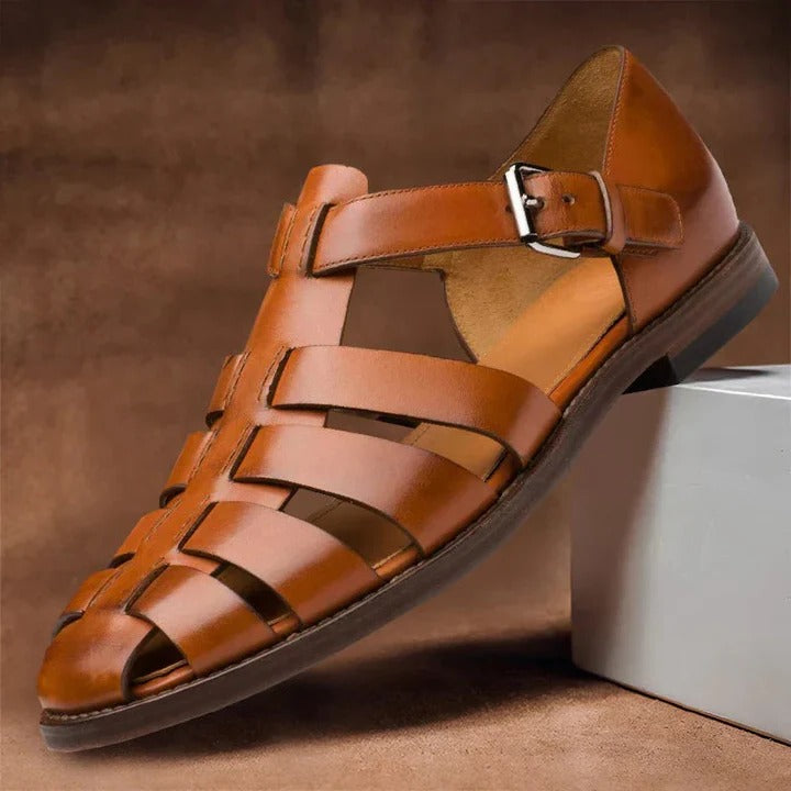 Men's Sandals With Adjustable Straps And Open Toe For Everyday Wear
