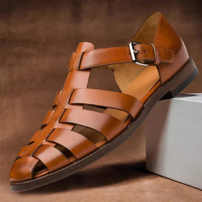 Men's Sandals With Adjustable Straps And Open Toe For Everyday Wear