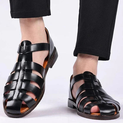 Men's Sandals With Adjustable Straps And Open Toe For Everyday Wear