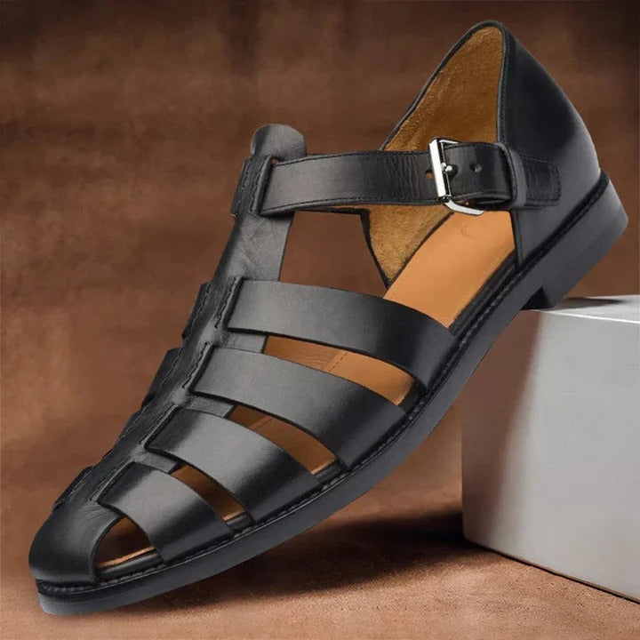 Men's Sandals With Adjustable Straps And Open Toe For Everyday Wear
