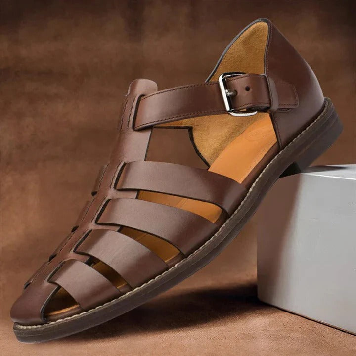 Men's Sandals With Adjustable Straps And Open Toe For Everyday Wear