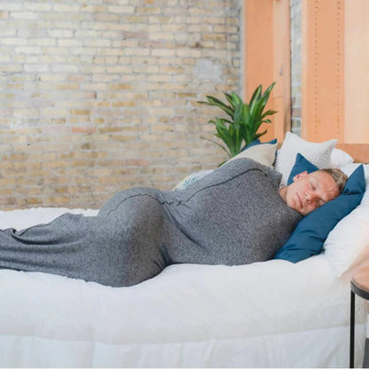 Featherless Wrap with Windproof Microfiber and Structured Drape, Lightweight Unisex Layering