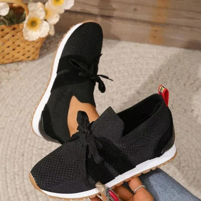 Supportive Sneakers With Breathable Mesh Upper For All Day Comfort