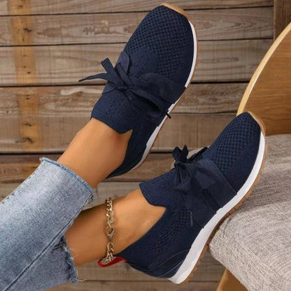 Supportive Sneakers With Breathable Mesh Upper For All Day Comfort