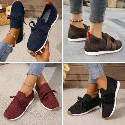 Supportive Sneakers With Breathable Mesh Upper For All Day Comfort