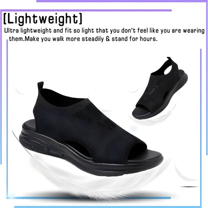 Women's Sport Sandals With Supportive Arch Cushioning And Adjustable Straps