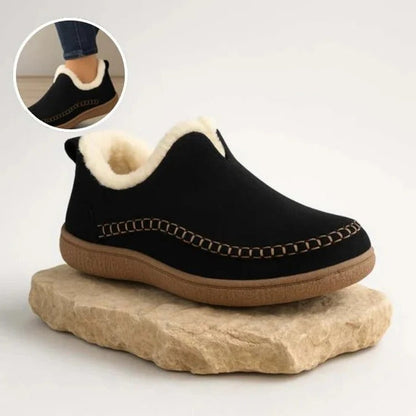 Supportive Shoes Fleece-Lined With Cushioned Support For All-Day Comfort