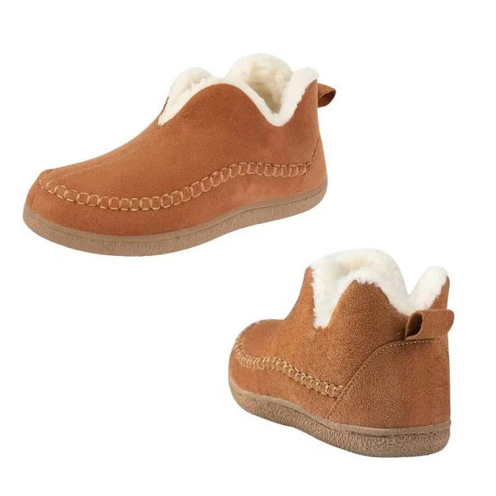 Supportive Shoes Fleece-Lined With Cushioned Support For All-Day Comfort