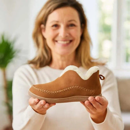Supportive Shoes Fleece-Lined With Cushioned Support For All-Day Comfort