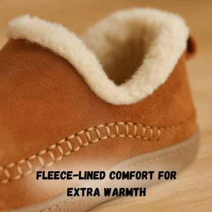 Supportive Shoes Fleece-Lined With Cushioned Support For All-Day Comfort
