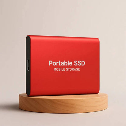 Portable External SSD With USB-C High-Speed Transfer for PC, Mac, Console