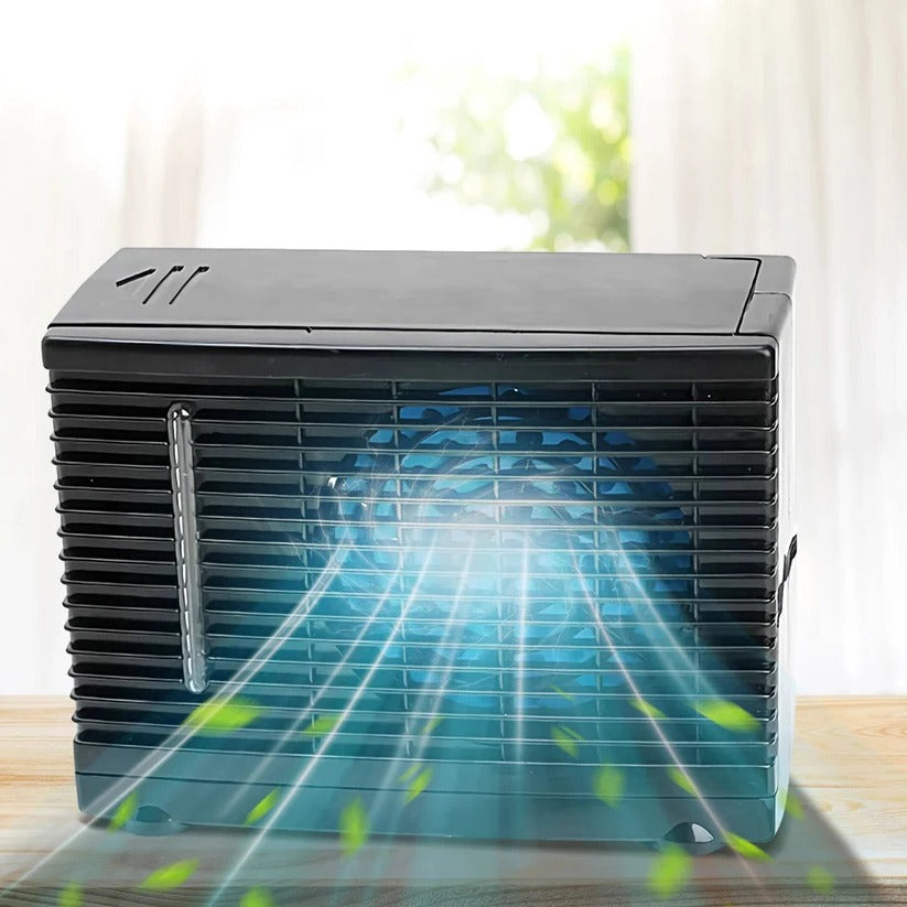 12V Car Air Cooler Portable With Cold Water Tank, Quiet Low-Power Operation