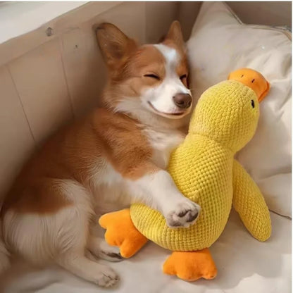 Dog Toy Plush Duck Mental Stimulation and Anxiety Relief