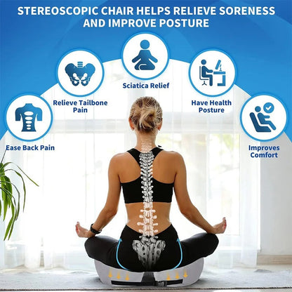 Seat Cushion Adjustable Memory Foam For Sit Bone Pressure Relief