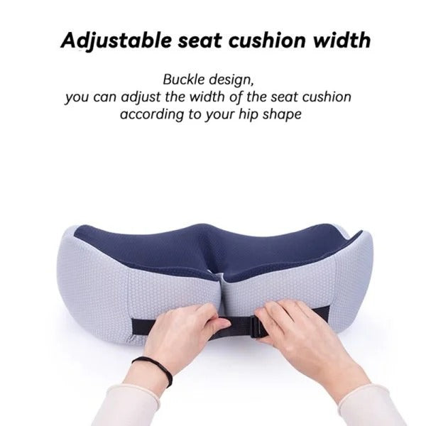 Seat Cushion Adjustable Memory Foam For Sit Bone Pressure Relief