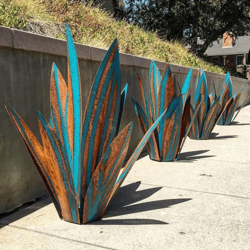 Garden Lamp Agave Style Solar LED Outdoor Decorative Landscape Light