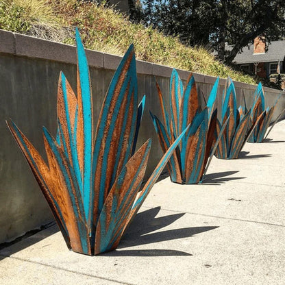 Garden Lamp Agave Style Solar LED Outdoor Decorative Landscape Light