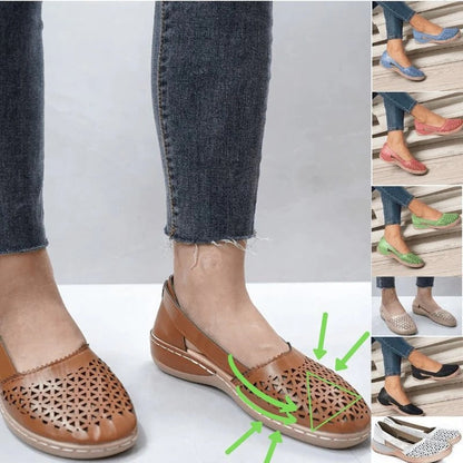 Women's Flats Bunion-Friendly Design With Wide Toe Box And Support