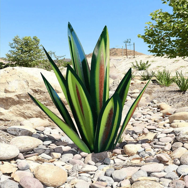 Garden Lamp Agave Style Solar LED Outdoor Decorative Landscape Light