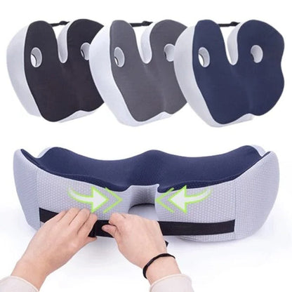 Seat Cushion Adjustable Memory Foam For Sit Bone Pressure Relief