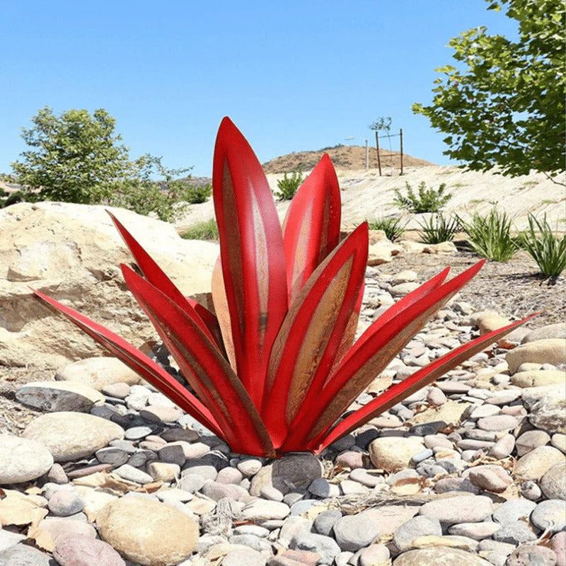 Garden Lamp Agave Style Solar LED Outdoor Decorative Landscape Light