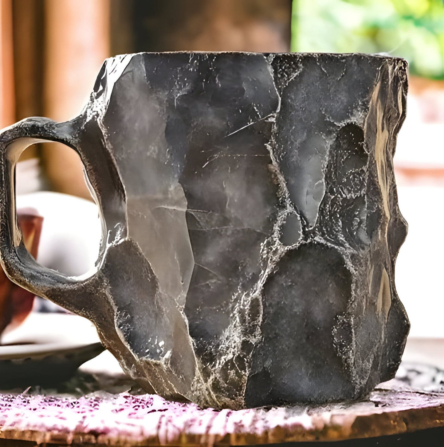 Coffee Mugs Mineral Crystal Glass For Hot And Cold Beverages